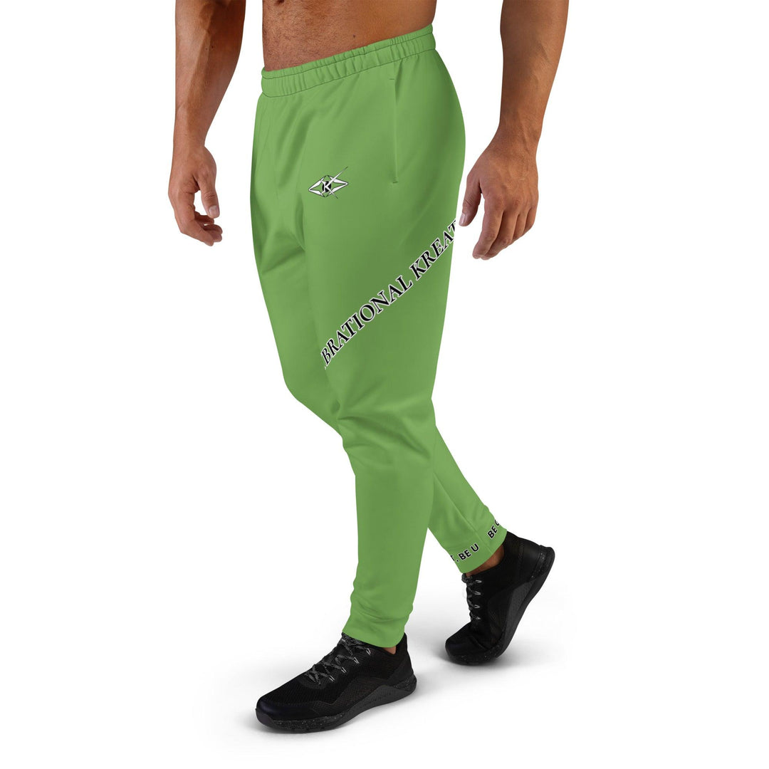 Men's Green Joggers - VYBRATIONAL KREATORS®