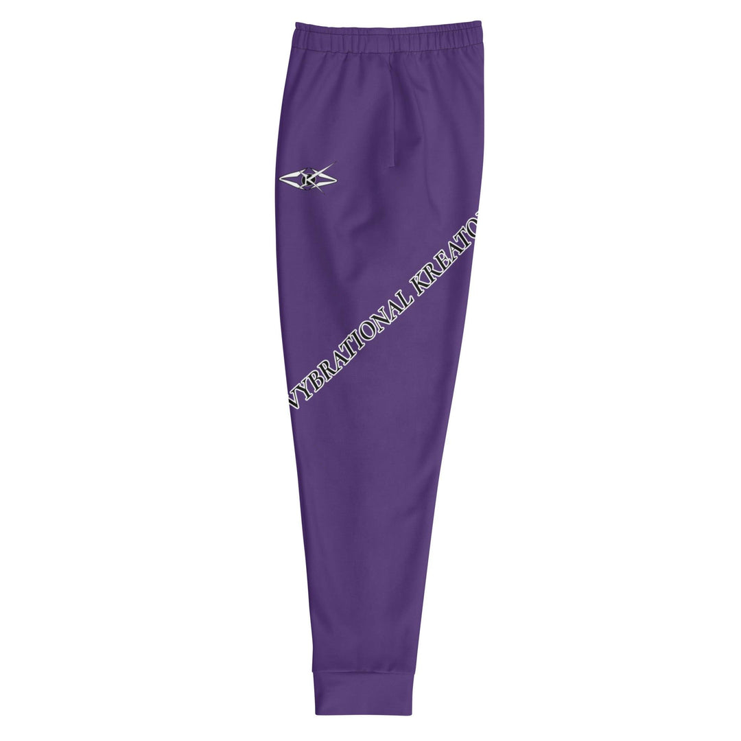 Men's Purple Joggers - VYBRATIONAL KREATORS®