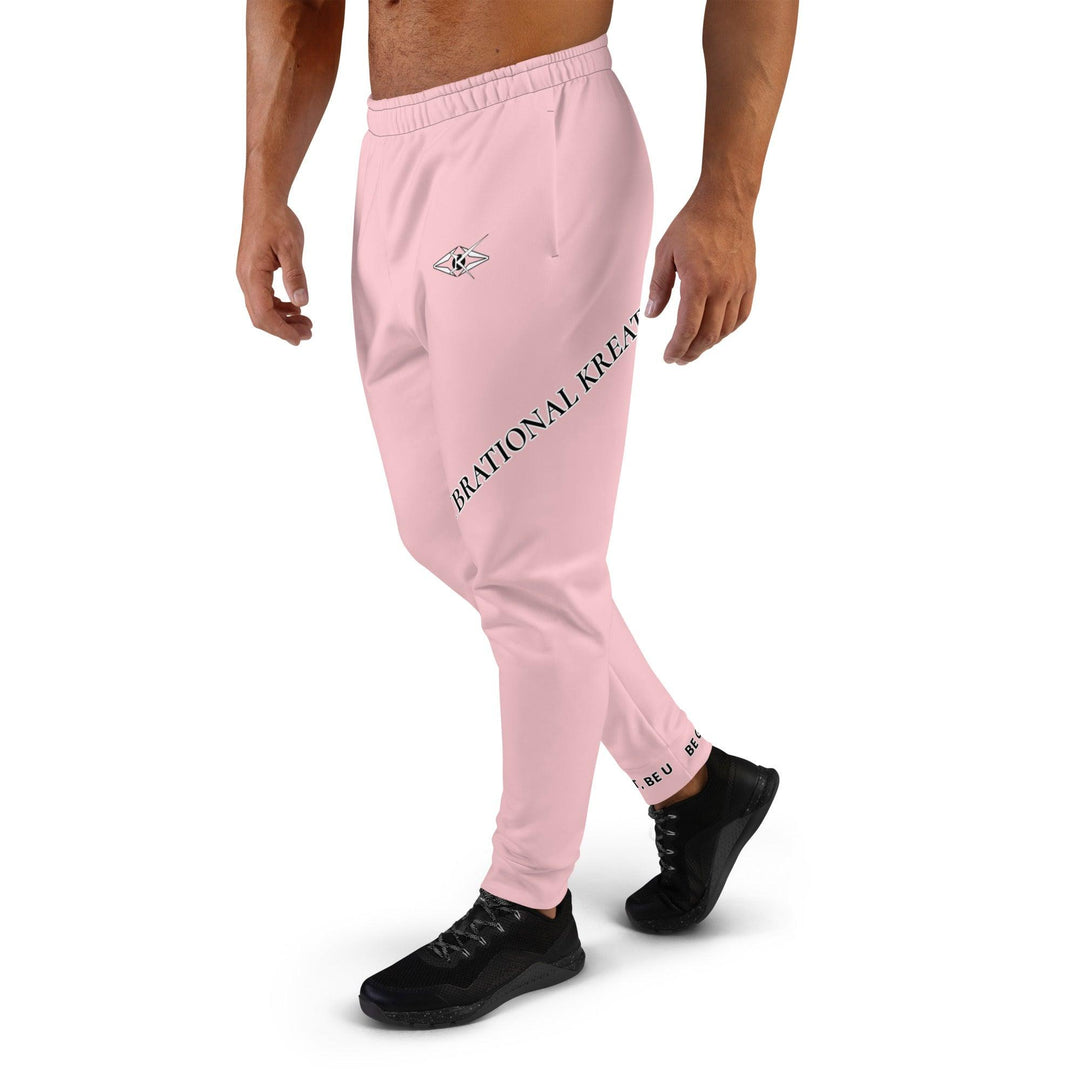 Men's Pink Joggers - VYBRATIONAL KREATORS®