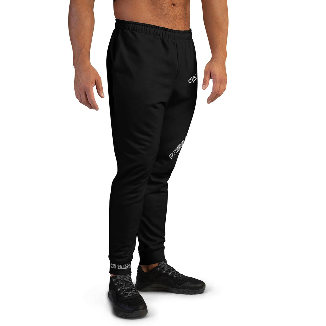 Men's Black Joggers - VYBRATIONAL KREATORS®