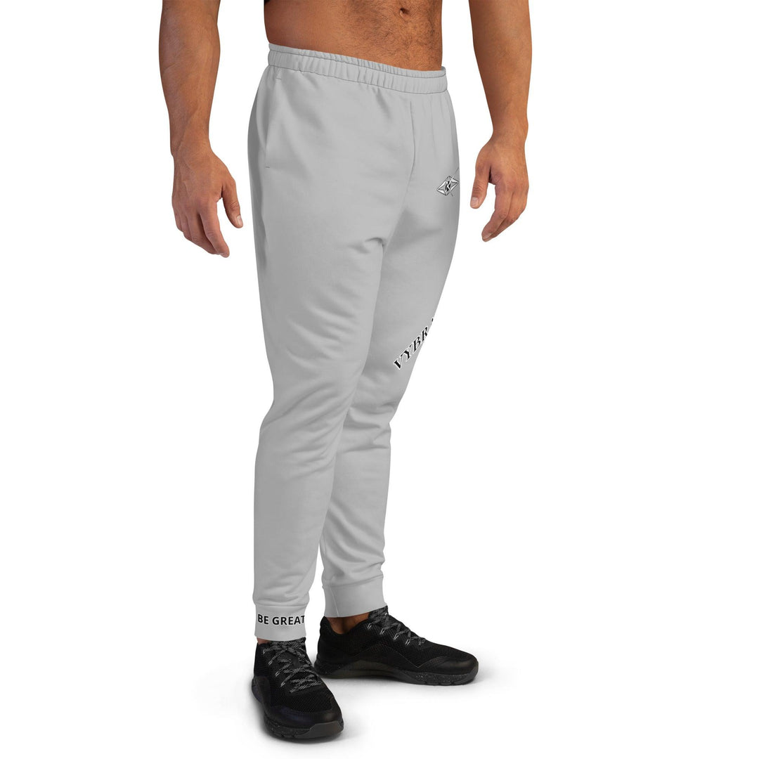 Men's Silver Joggers - VYBRATIONAL KREATORS®