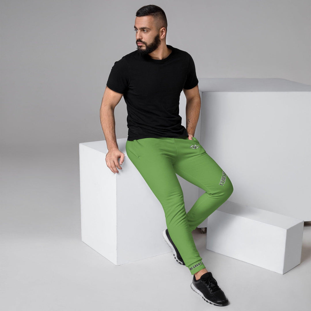 Men's Green Joggers - VYBRATIONAL KREATORS®