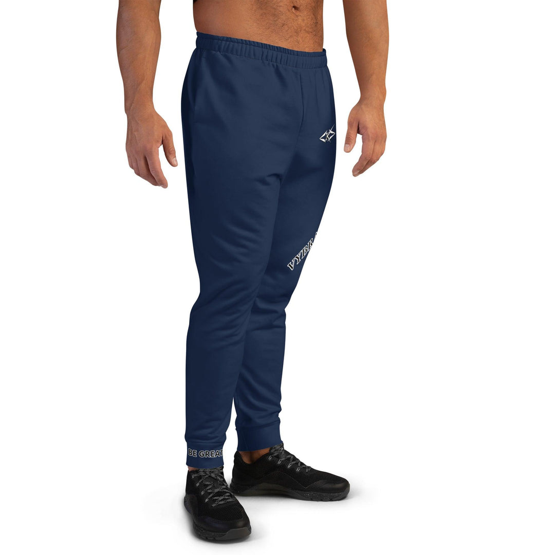 Men's Navy Blue Joggers - VYBRATIONAL KREATORS®