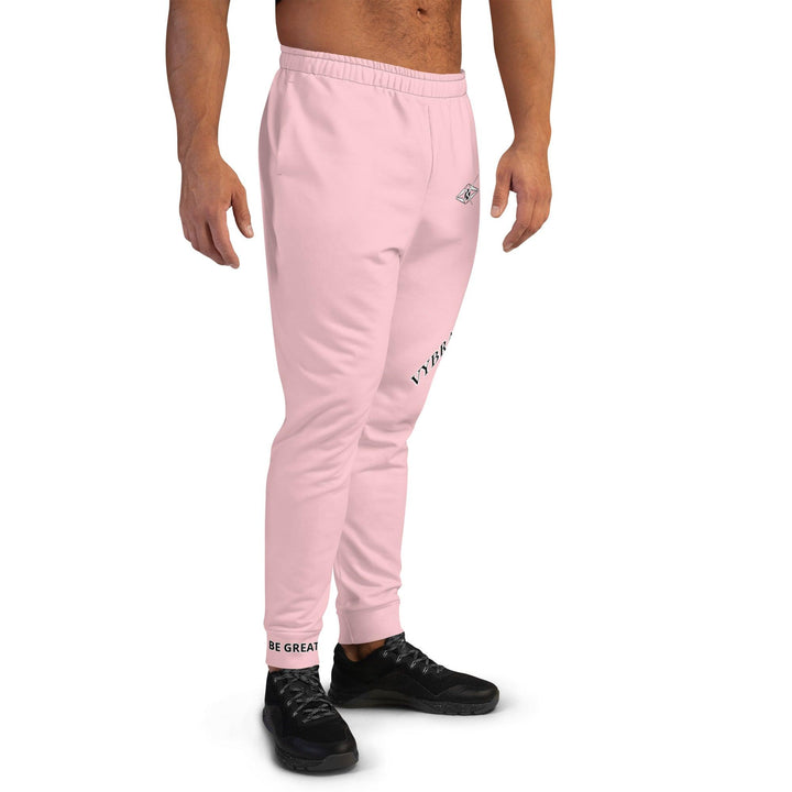 Men's Pink Joggers - VYBRATIONAL KREATORS®