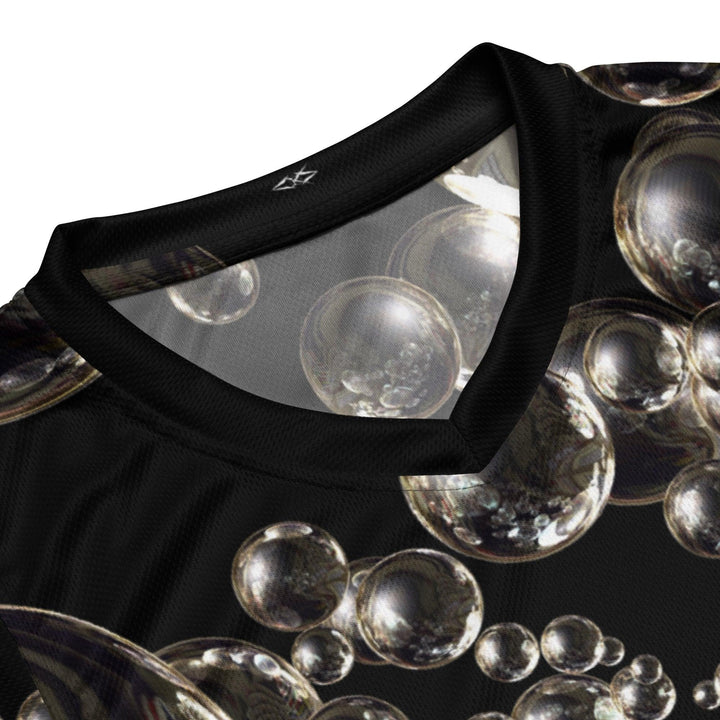 Recycled unisex basketball jersey - VYBRATIONAL KREATORS®