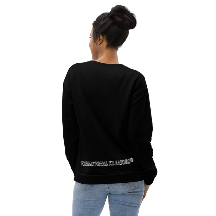 Unisex Black Sweatshirt - VYBRATIONAL KREATORS®