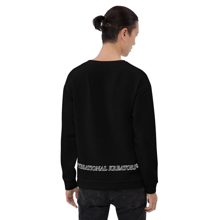 Unisex Black Sweatshirt - VYBRATIONAL KREATORS®