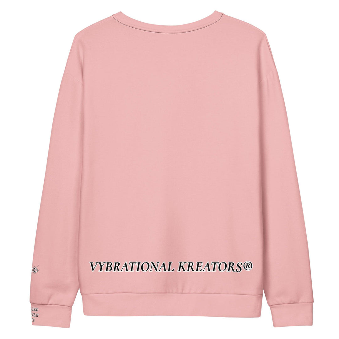 Unisex Pink Sweatshirt - VYBRATIONAL KREATORS®