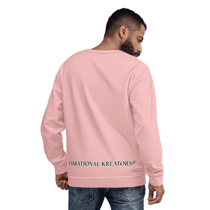 Unisex Pink Sweatshirt - VYBRATIONAL KREATORS®