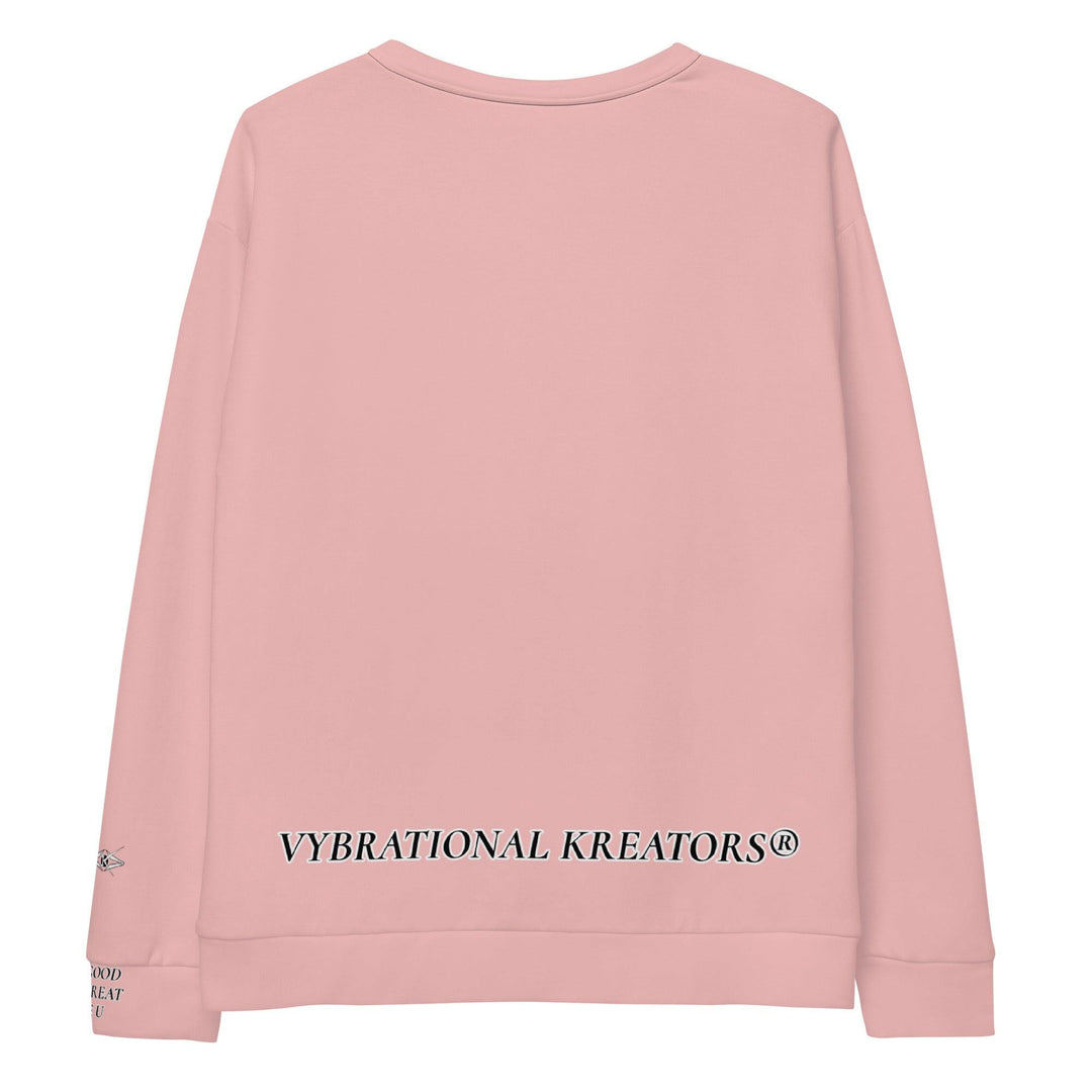 Unisex Pink Sweatshirt - VYBRATIONAL KREATORS®