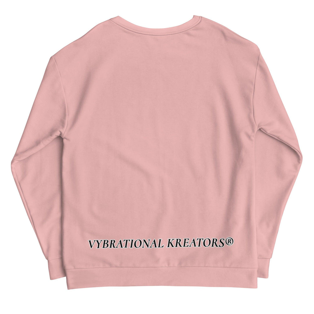 Unisex Pink Sweatshirt - VYBRATIONAL KREATORS®