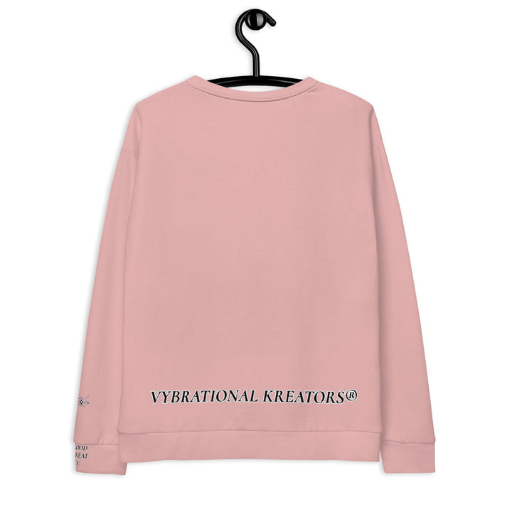 Unisex Pink Sweatshirt - VYBRATIONAL KREATORS®