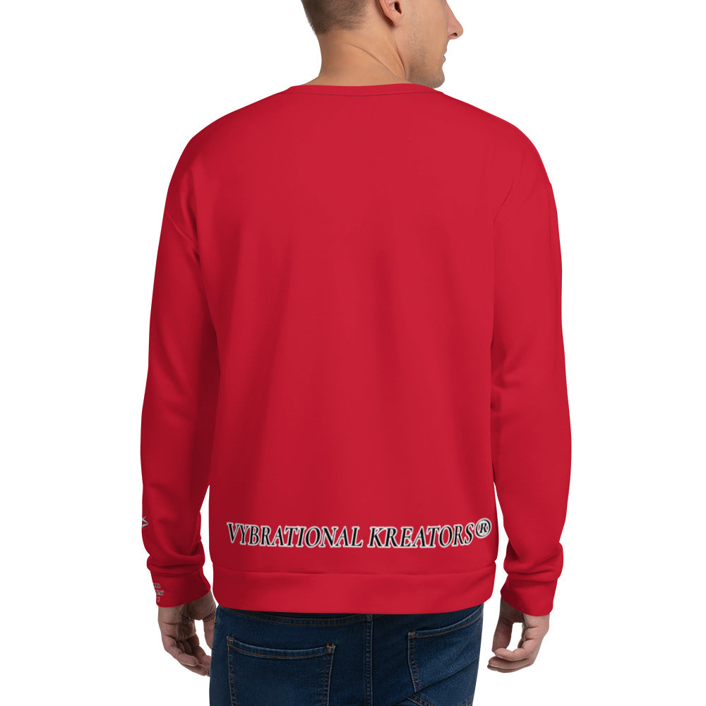 Unisex Red Sweatshirt