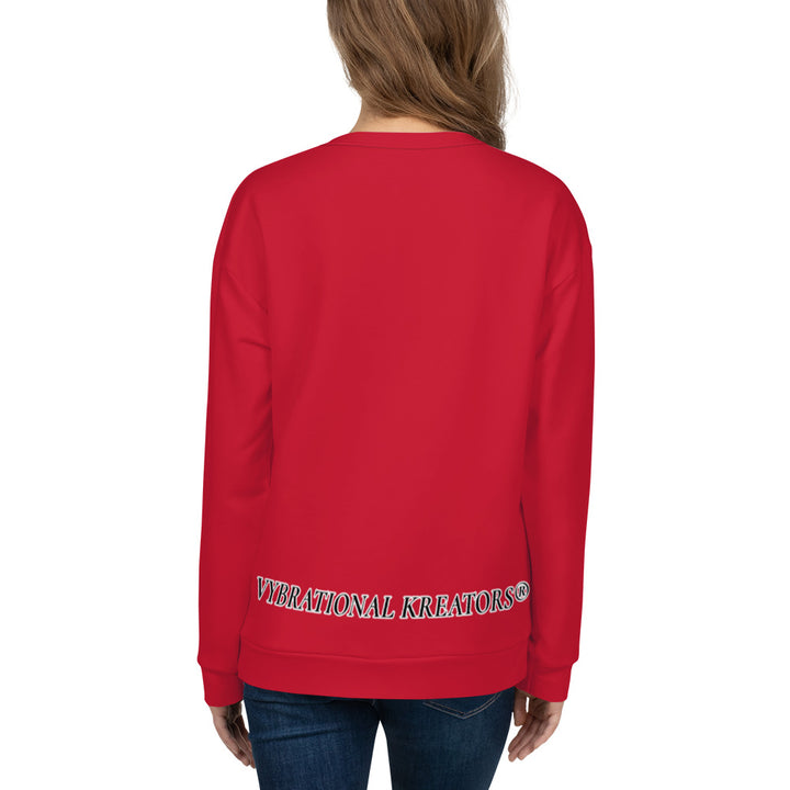 Unisex Red Sweatshirt