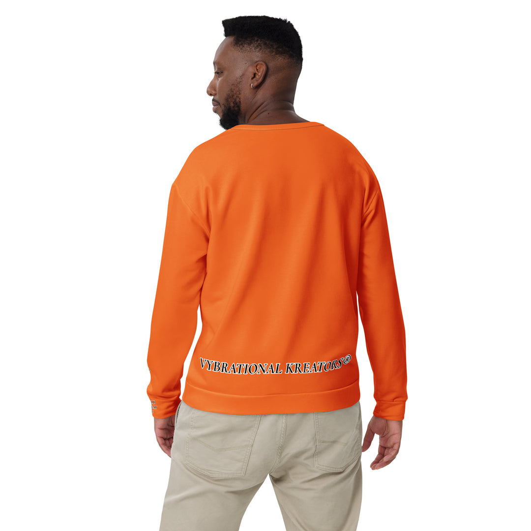 Unisex Orange Sweatshirt