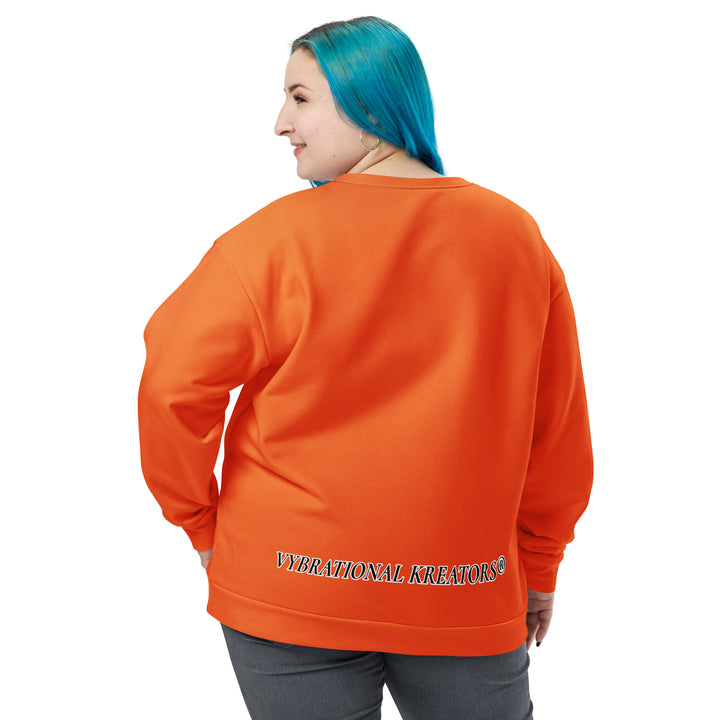 Unisex Orange Sweatshirt