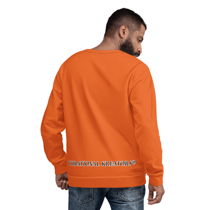 Unisex Orange Sweatshirt