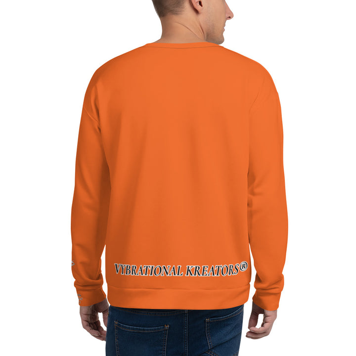 Unisex Orange Sweatshirt