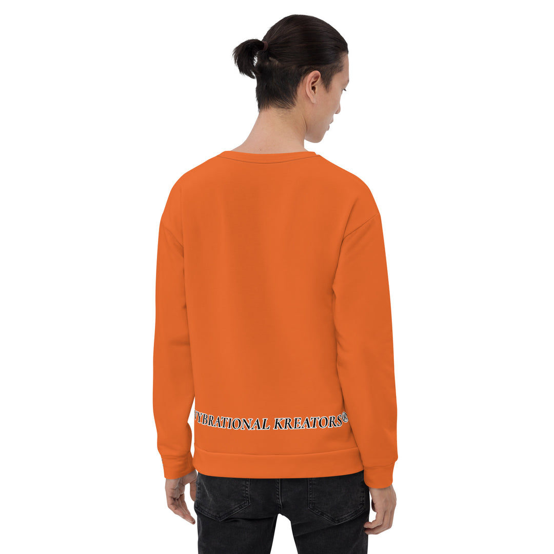 Unisex Orange Sweatshirt