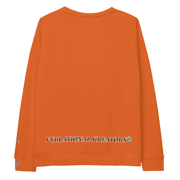 Unisex Orange Sweatshirt