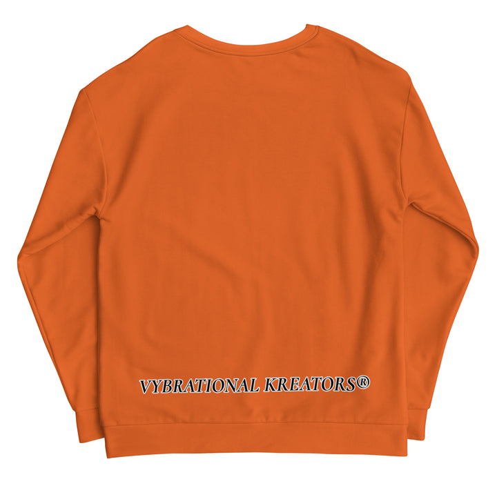 Unisex Orange Sweatshirt