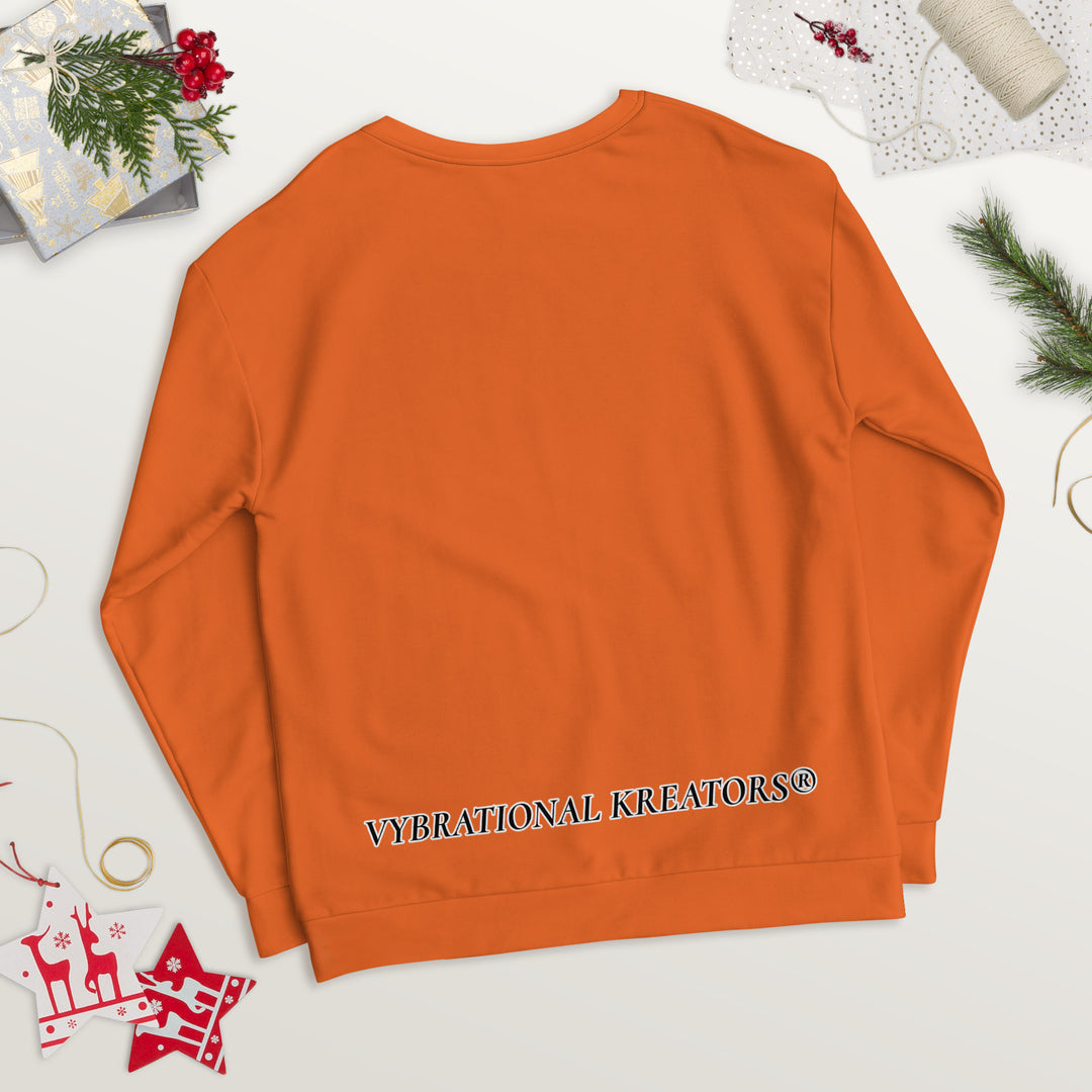 Unisex Orange Sweatshirt