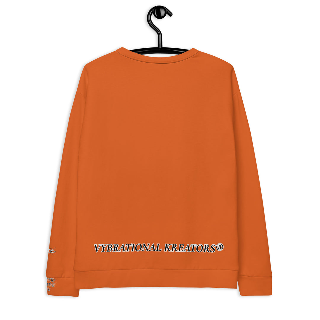 Unisex Orange Sweatshirt