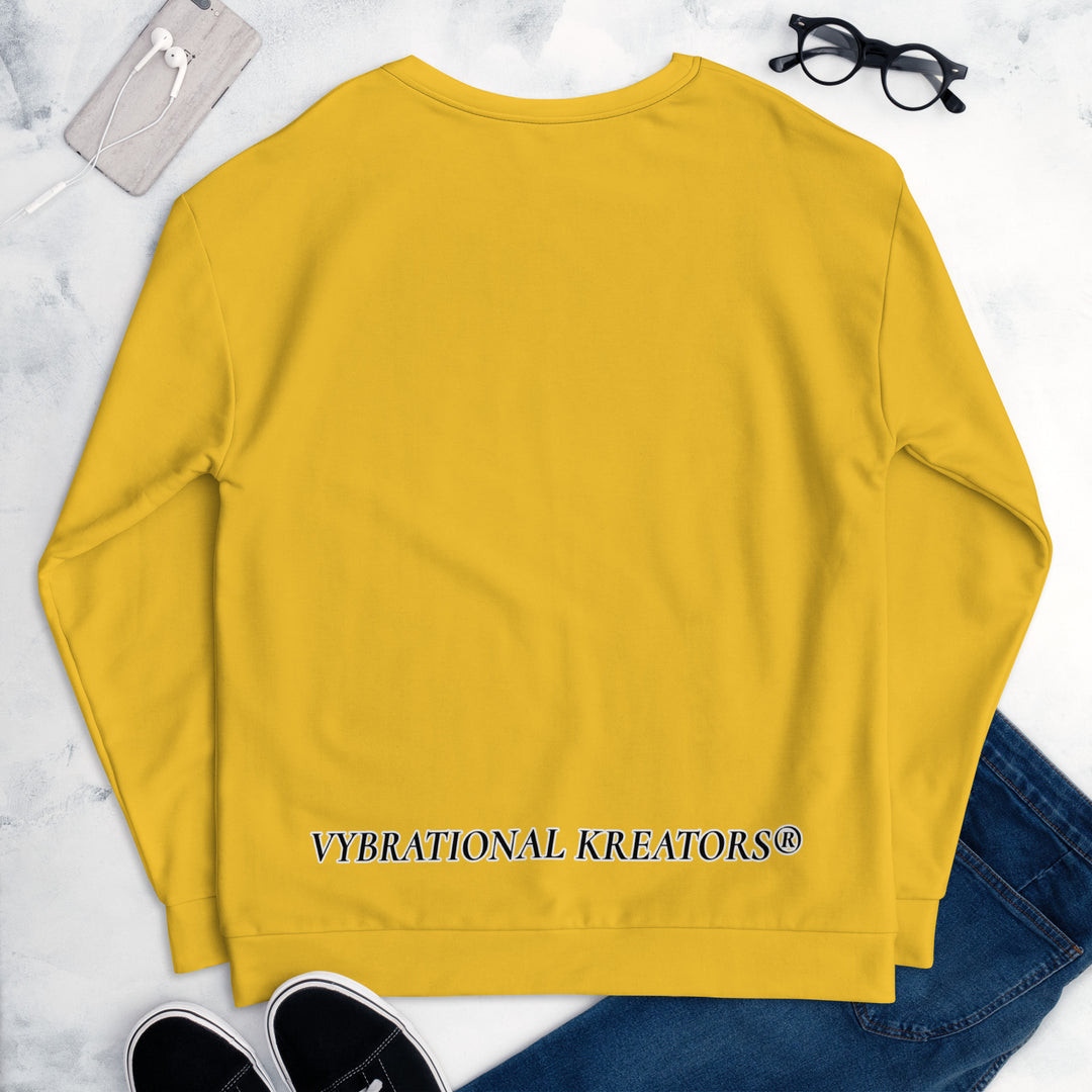 Unisex Yellow Sweatshirt