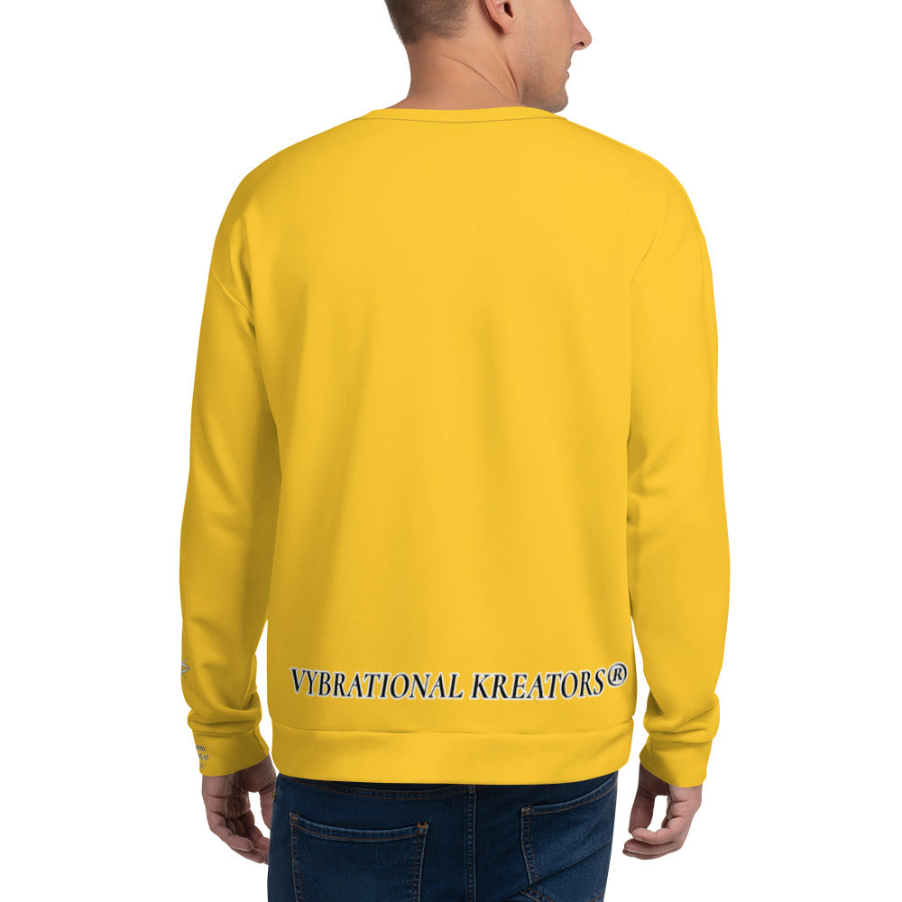 Unisex Yellow Sweatshirt