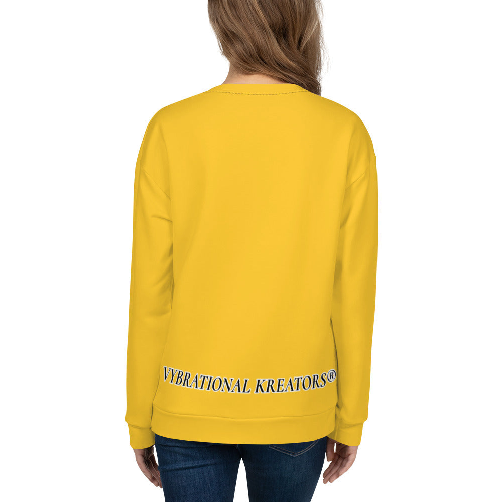 Unisex Yellow Sweatshirt