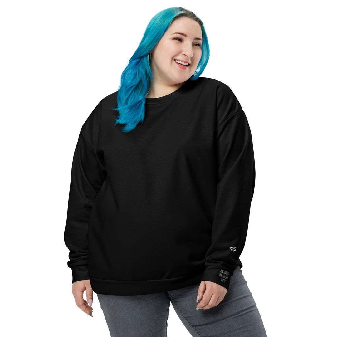 Unisex Black Sweatshirt - VYBRATIONAL KREATORS®