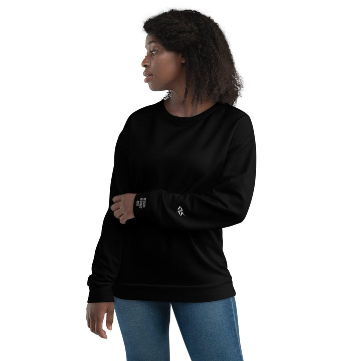 Unisex Black Sweatshirt - VYBRATIONAL KREATORS®