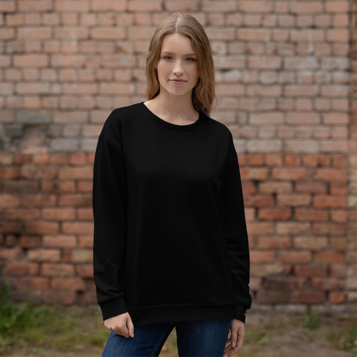 Unisex Black Sweatshirt - VYBRATIONAL KREATORS®