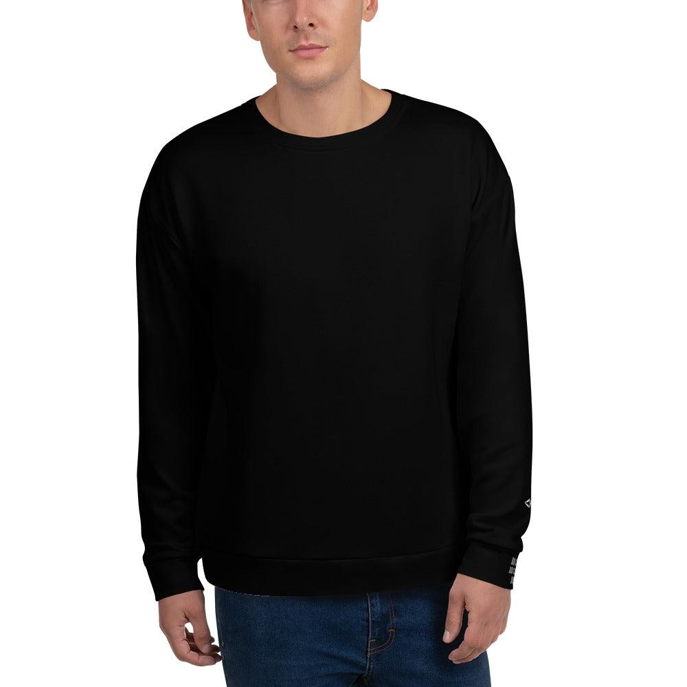 Unisex Black Sweatshirt - VYBRATIONAL KREATORS®