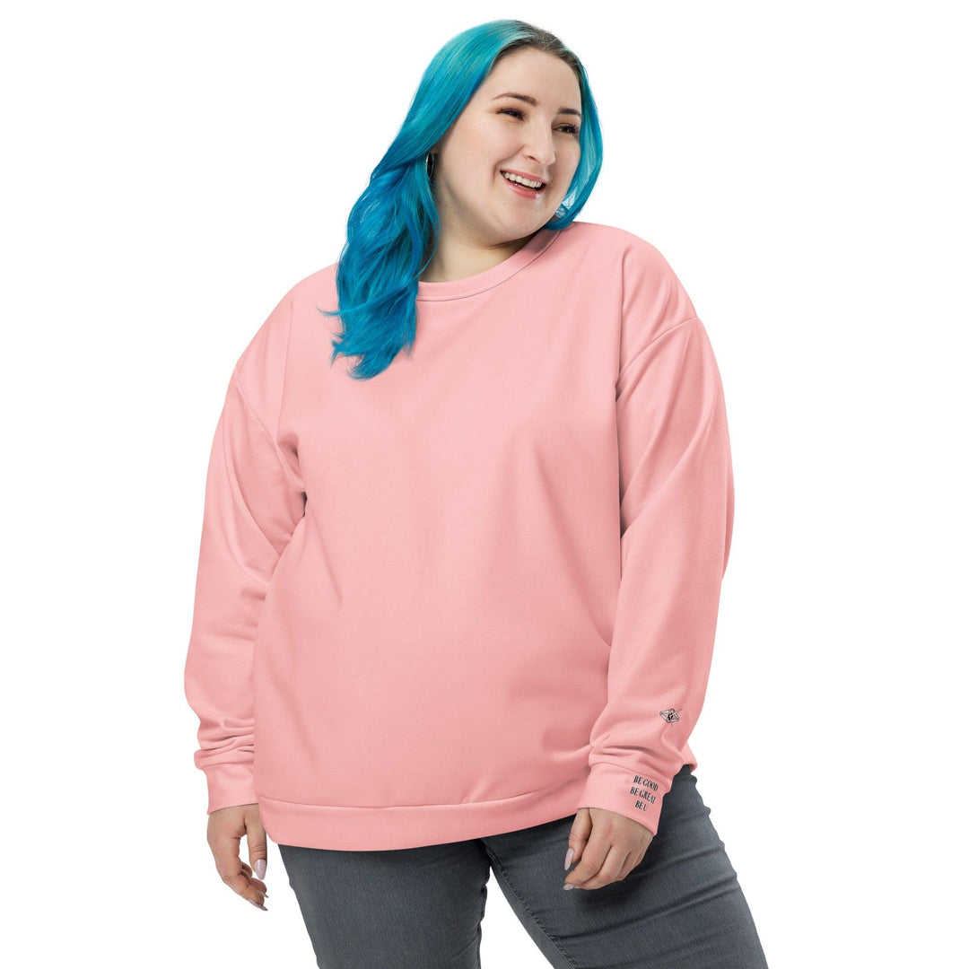 Unisex Pink Sweatshirt - VYBRATIONAL KREATORS®