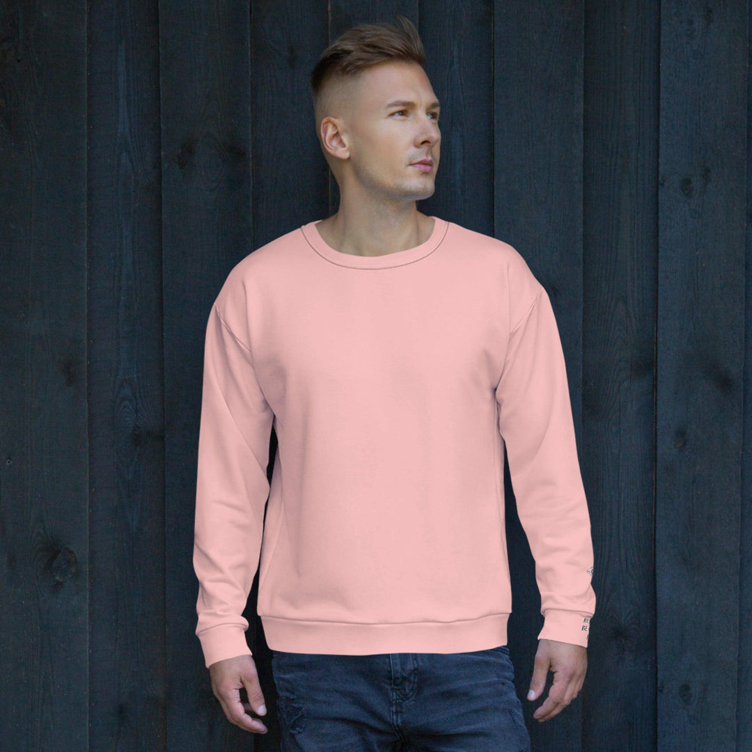 Unisex Pink Sweatshirt - VYBRATIONAL KREATORS®