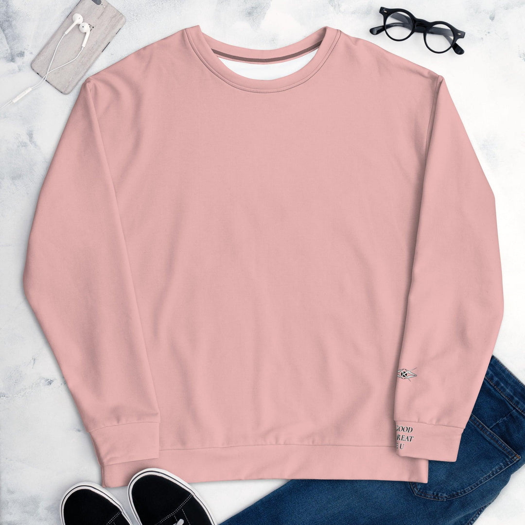 Unisex Pink Sweatshirt - VYBRATIONAL KREATORS®