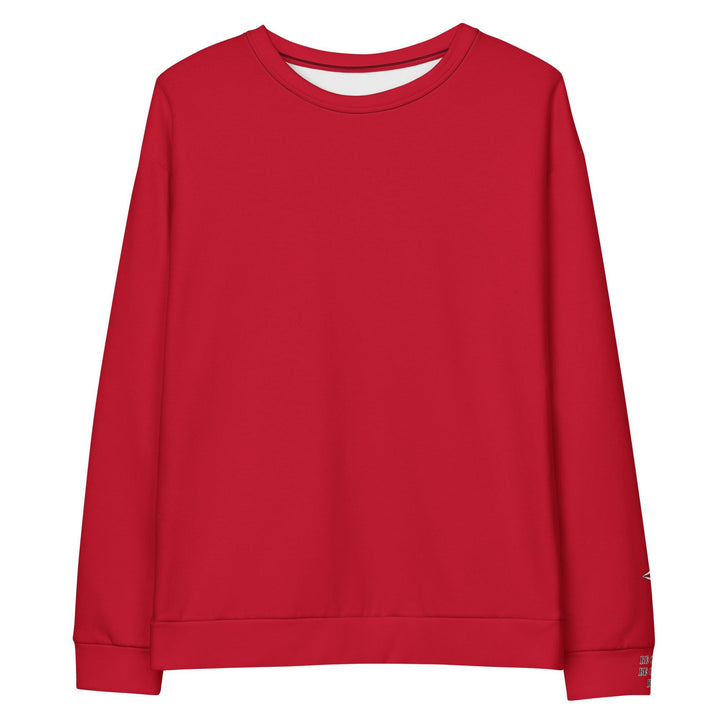 Unisex Red Sweatshirt - VYBRATIONAL KREATORS®