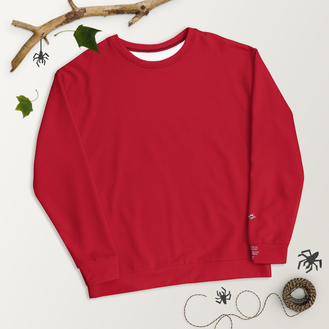 Unisex Red Sweatshirt