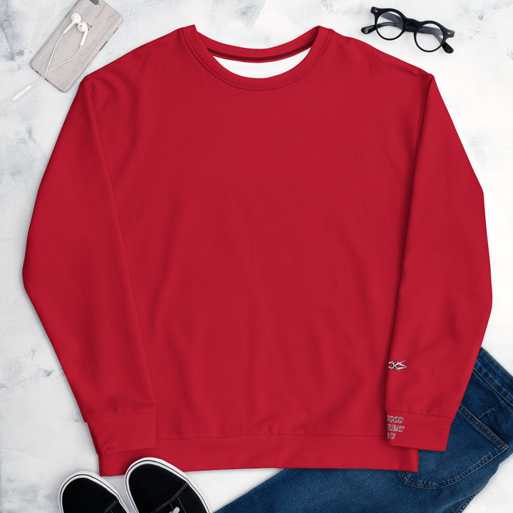 Unisex Red Sweatshirt