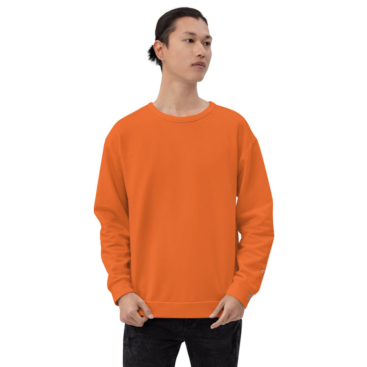 Unisex Orange Sweatshirt