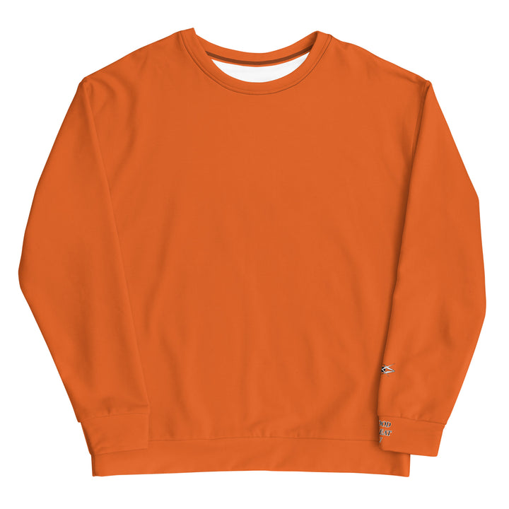 Unisex Orange Sweatshirt