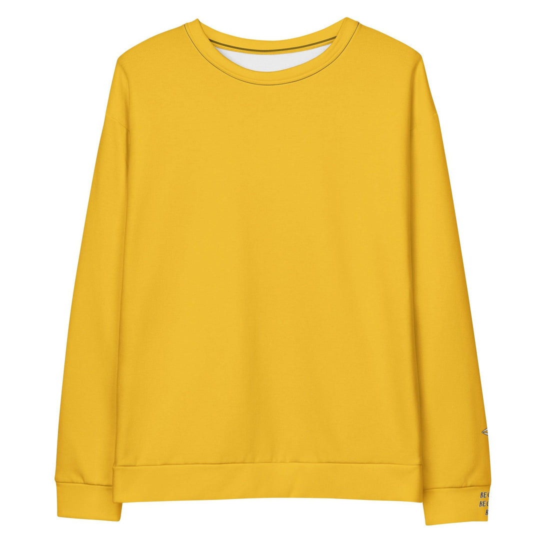 Unisex Yellow Sweatshirt - VYBRATIONAL KREATORS®