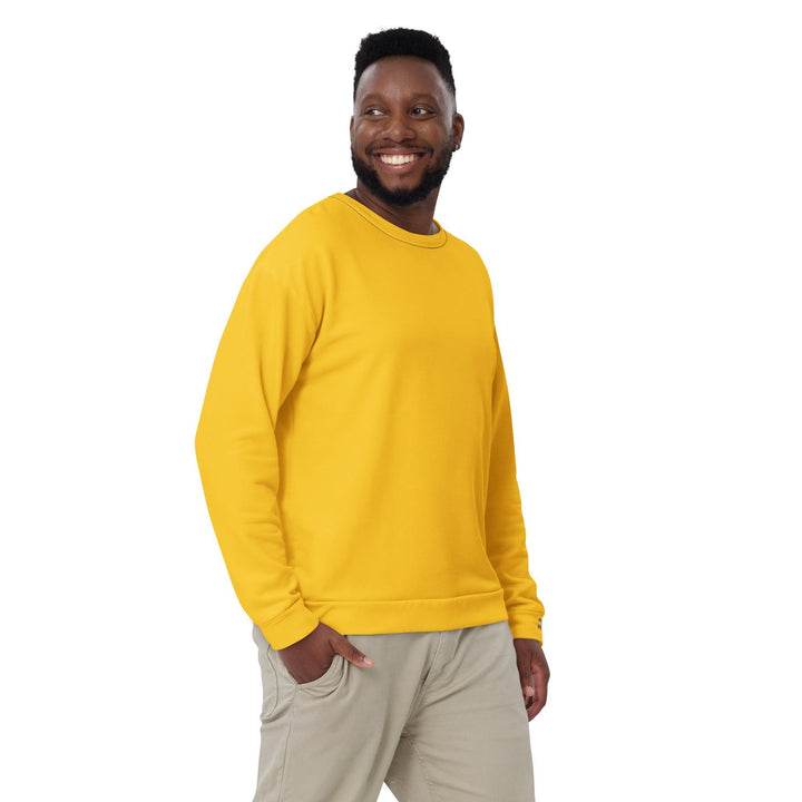 Unisex Yellow Sweatshirt - VYBRATIONAL KREATORS®