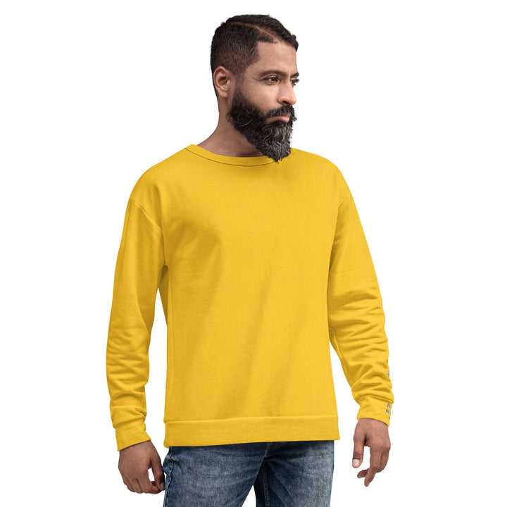 Unisex Yellow Sweatshirt - VYBRATIONAL KREATORS®