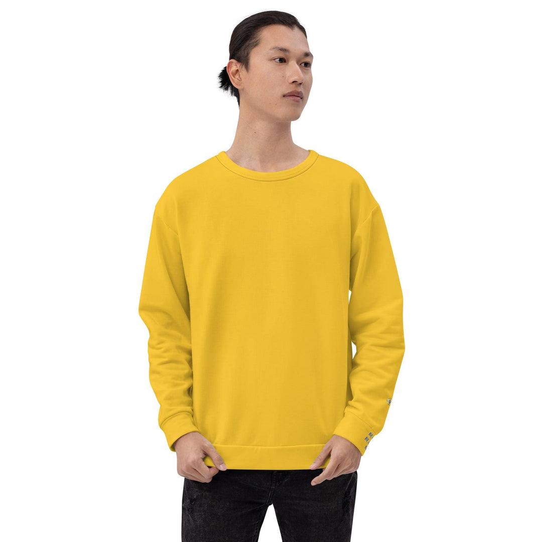 Unisex Yellow Sweatshirt - VYBRATIONAL KREATORS®