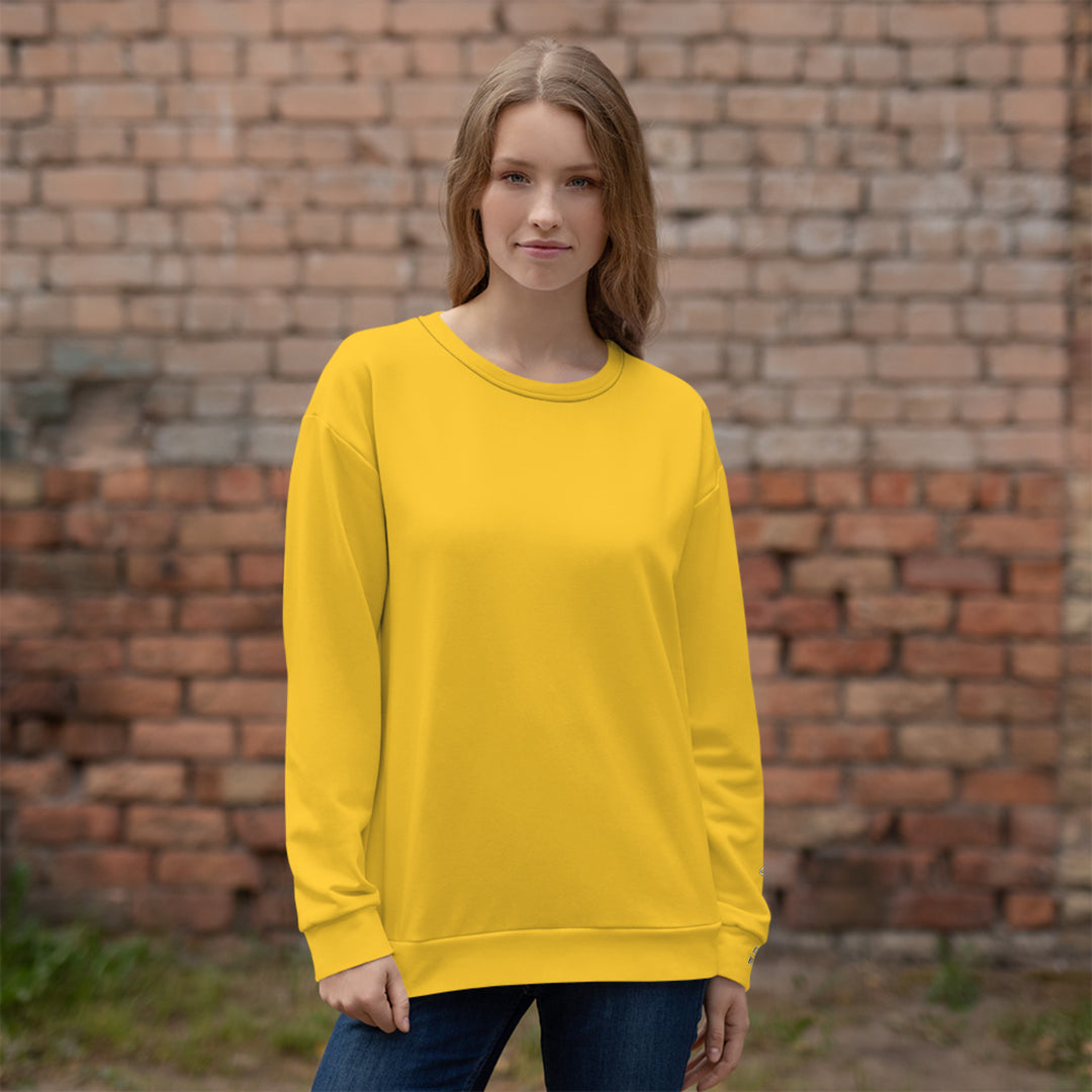 Unisex Yellow Sweatshirt