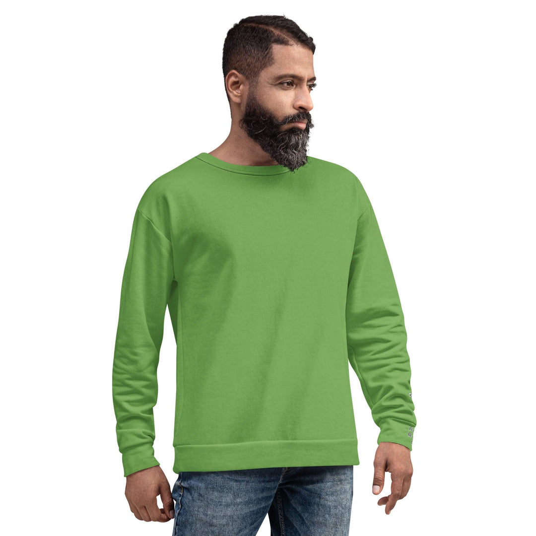 Unisex Green Sweatshirt - VYBRATIONAL KREATORS®