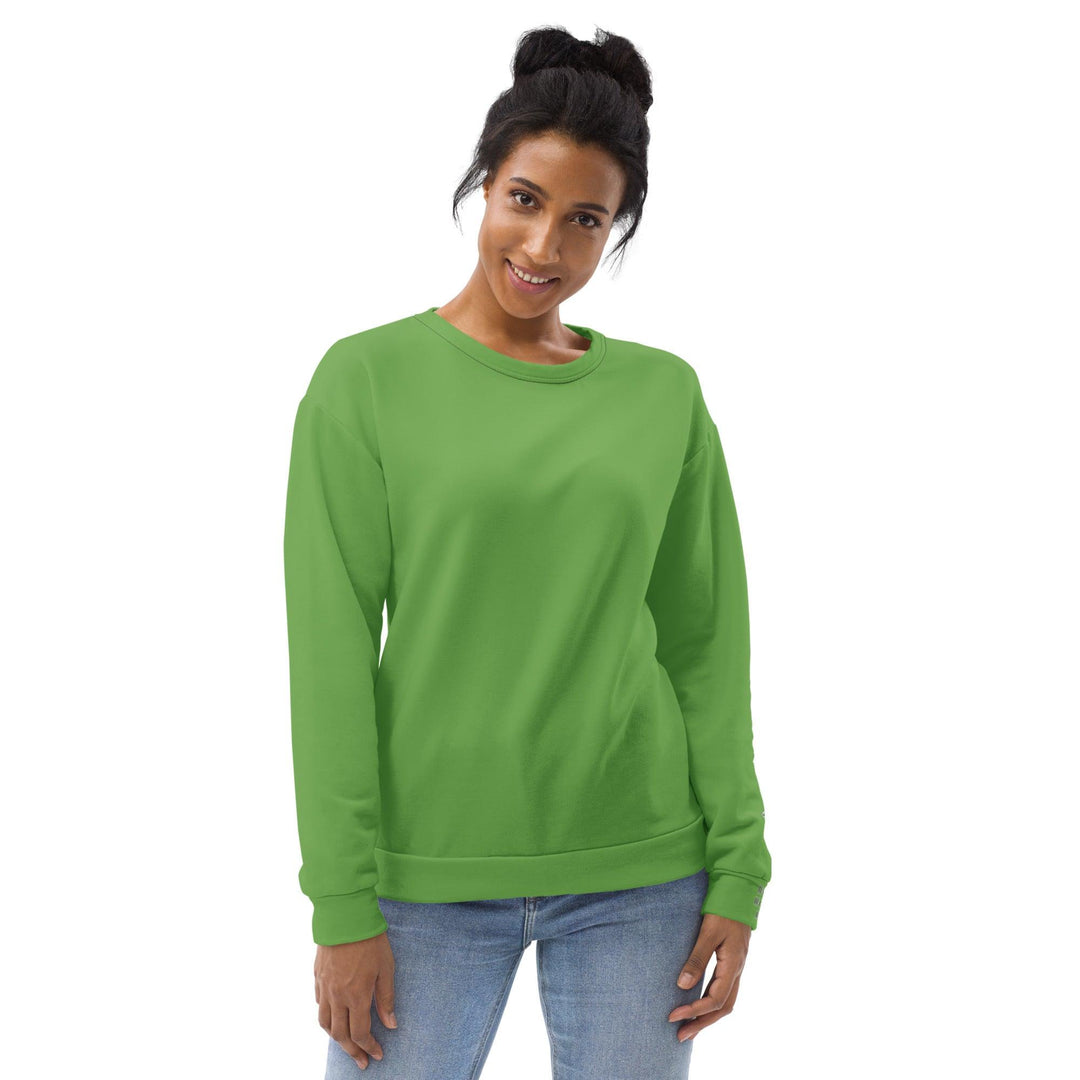 Unisex Green Sweatshirt - VYBRATIONAL KREATORS®