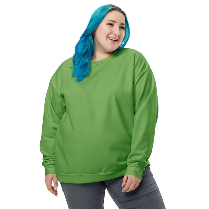 Unisex Green Sweatshirt - VYBRATIONAL KREATORS®